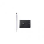 Cross Click Chrome Pen with Black Wallet