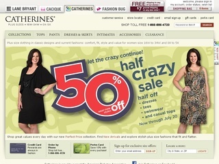 catherines coupon code