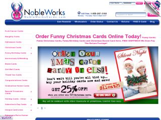Nobleworkscards.com