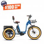 $200 Off 1000W Mid-Drive Electric Trike