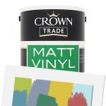 Save 20% on Crown Matt Vinyl Emulsion