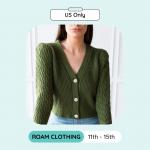 Roam Clothing Online Sample Sale (U,S)