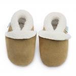 Tan Suede Slippers - 15.99