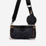 60% Off Mika Checked Chain And Purse