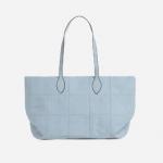 75% Off Jada Quilted Shopper Bag In Blue