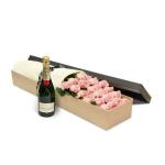 20 OFF Luxury Pink Rose Box And Moet