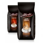 Kaffee-Set von Alberto 2x1000g ganze Boh...