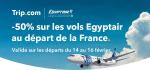 50% Discount on Egyptair