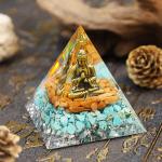 Buddha crystal orgone pyramid 20% off