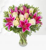 Save 15 on best selling Pink Lilies &