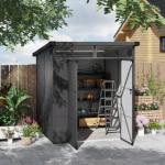 Outsunny 6 x 6ft Outdoor Storage Shed -
