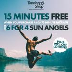 15 Minutes Free, 6 for 4 Sun Angels