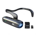 46% OFF 4K 30FPS Head Mounted Camera