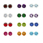 92% OFF 2.00 CTTW Round Crystal Stud