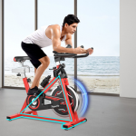 61% OFF Stationary Fitness Bike with LCD