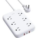 43% OFF 6-Outlet Surge Protector with