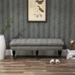 60% OFF HomCom Upholstered Button-Tufted...