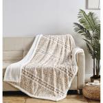 50 x 60-Inch Printed Sherpa Throws