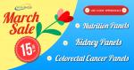 15% Off Walk-In Lab Colorectal Cancer