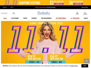 bellelily coupon code