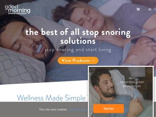 Goodmorningsnoresolution.com