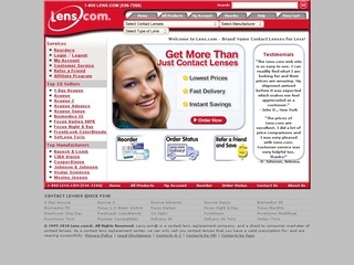 lens.com coupon code