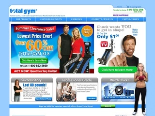 Total Gym Coupons - Discount coupon codes & promo codes for ...