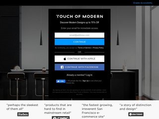 touchofmodern coupon code